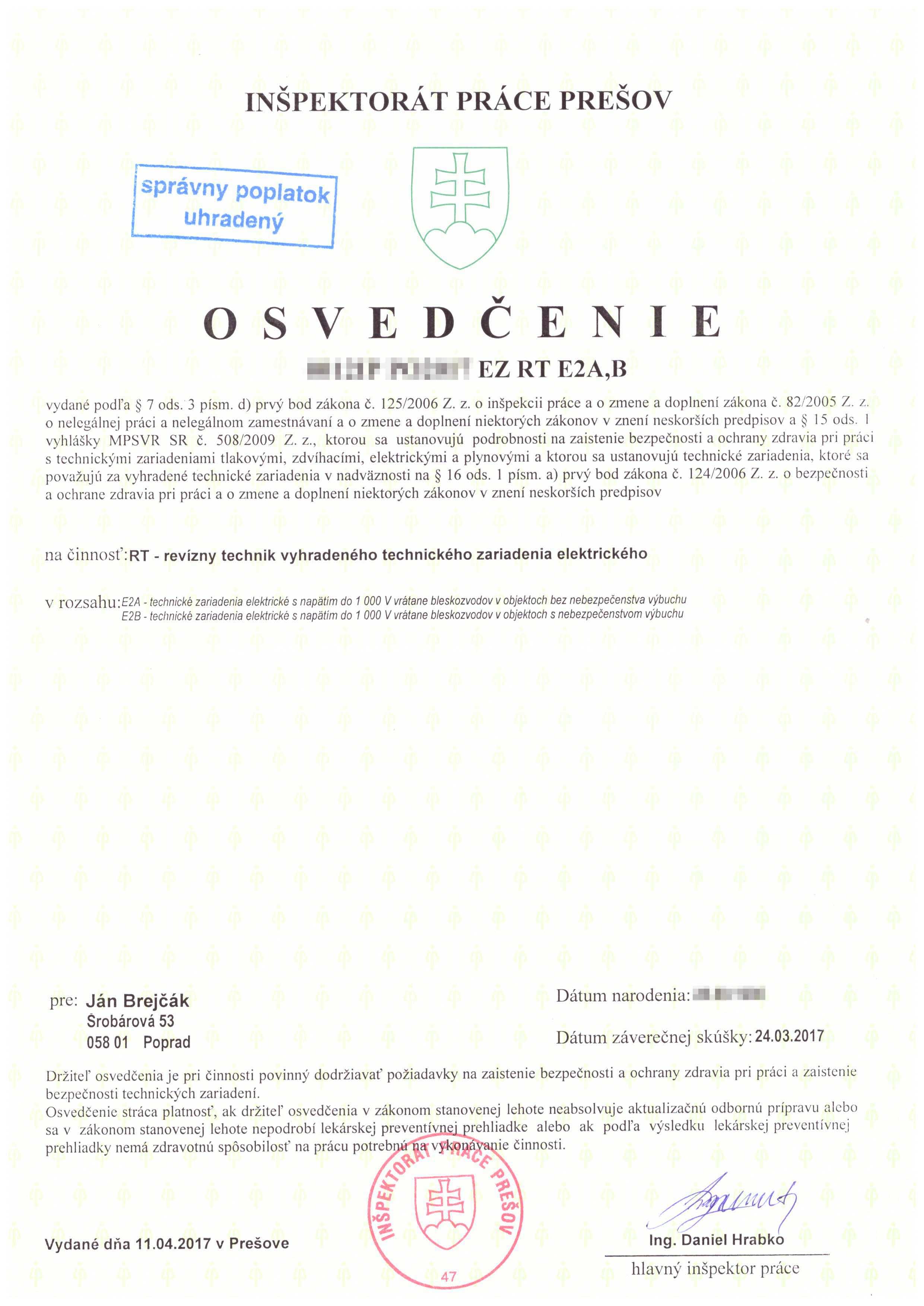 Osvedcenie