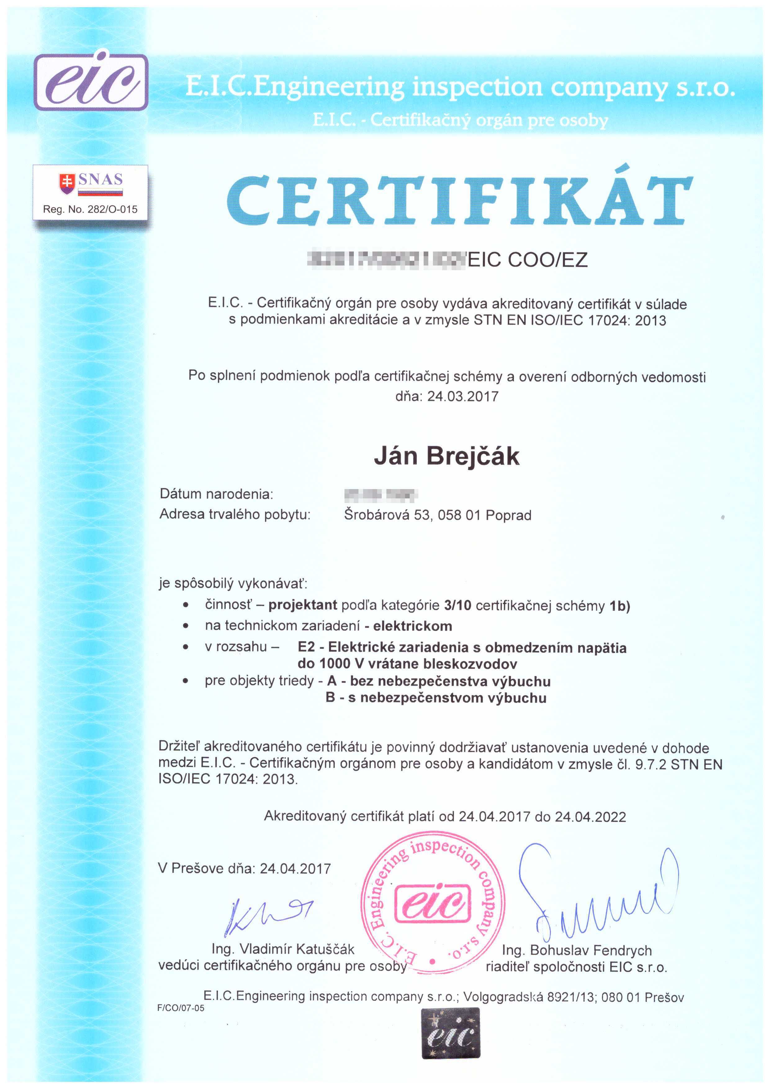 Certifikat